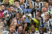 O Botafogo é o atual campeão do Brasileirão e tentará defender o título  (Foto: Arthur Barreto/Botafogo)