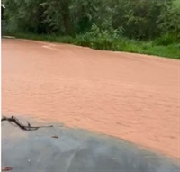 Chuva forte causa alagamentos em Jales no último domingo