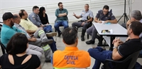 Durante a reunião foram estabelecidas rotas alternativas para aliviar o fluxo de trânsito, além de medidas de segurança e fiscalização (Foto: CidadãoNet)