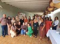 Evento ontem no Idav reuniu a comunidade para debater o Abril Marrom, mês de prevenção e combate à cegueira (Foto: A Cidade)