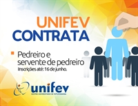 Unifev abre vagas para o Setor de Obras