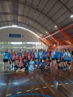 Vôlei adaptado feminino encerra a preparação para os Jomi