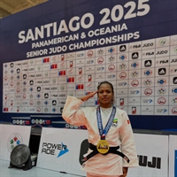 Judoca votuporanguense conquista ouro no Chile