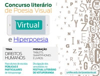 Unifev abre inscrições para Concurso Literário de Poesia Visual, Virtual e Hiperpoesia