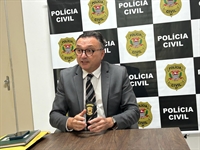 Delegado Marco Aurélio da Silva Tirapelli é quem coordena as investigações no 1º DP (Foto: A Cidade)