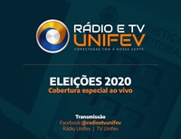 Rádio e TV Unifev transmitirão, ao vivo, resultados das eleições 2020