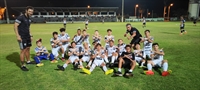 Time sub-12 da Votuporanguense comemora mais uma vitória na União CUP (Foto: CAV)
