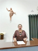 Sueli Friósi já mostrou seu cartão de visitas de líder de governo na Câmara. É para fazer esse meio de campo entre o Executivo e o Legislativo que ela foi nomeada.  (Foto: Assessoria)