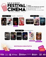 Parque da Cultura em Votuporanga sedia 2º Festival de Cinema 