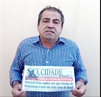 Quem viu o vídeo de Wartão Santos nas redes sociais sobre o transporte coletivo em Votuporanga não tem mais dúvidas: ele já está em pré-campanha  (Foto: Reprodução)