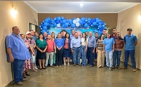 Carlão Pignatari e lideranças de Mira Estrela lançaram oficialmente a pré-candidatura à reeleição de Priscilla do Macarrão e Milton do Lin (Foto: Assessoria)