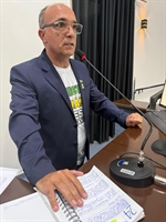 O vereador Sargento Marcos Moreno precisou ser internado depois de sentir dores no peito após uma discussão na Câmara (Foto: Assessoria)