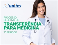Curso de Medicina da Unifev abre edital de transferência para uma vaga