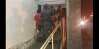 Ainda de acordo com a PM, os criminosos fugiram apressadamente logo que notaram que as autoridades foram acionadas (Foto: Divulgação/Força Tática)