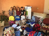 Alunos do curso de Publicidade e Propaganda da UNIFEV fazem doações a entidades