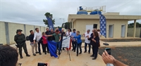 Prefeitura e Saev inauguram estação de esgoto da Vila Carvalho e 'abrem as portas' para novas obras