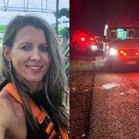 Solange Pires Zambon, chegou a ser socorrida com vida, mas não resistiu aos ferimentos  (Foto: Região Noroeste)