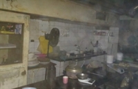 O acidente aconteceu em um dos restaurantes da praça de alimentação (Foto: Reprodução/Cidadão)