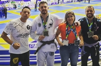 Emerson, Maurício, Eloisa e Jhony representaram Votuporanga no Sul-Americano (Foto: Arquivo Pessoal)