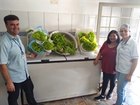 Curso de Agronomia da UNIFEV faz doação de hortaliças ao Lar São Vicente de Paulo