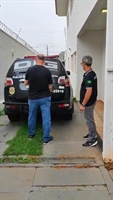 O condenado foi transferido para o Plantão Policial, onde permanece à disposição da Justiça e deve passar por audiência de custódia (Foto: Divulgação)