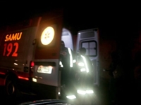 Um casal se feriu após sofrer um acidente na vicinal Ângelo Comar, que liga Votuporanga a Parisi, na noite de anteontem (Foto: Reprodução)