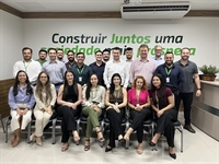   Entre os dias 29 de outubro e 1º de novembro, o Presidente da Sicredi Planalto das Águas, Fabio Peterlini, e o Diretor Executivo, Valmir Dzivielevski, estiveram na região Noroeste Paulista para participarem do Encontro de Coordenadores de Núcleo da região, realizado em Jales, em 01/11 (Foto: Sicredi)
