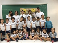 Turmas do Pré I e II do Colégio Unifev participam de palestra sobre educação nutricional