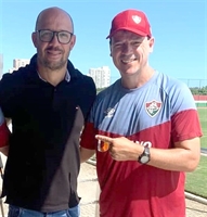Rogério Corrêa e Fernando Diniz (Foto: Arquivo Pessoal)