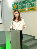 Natália De Haro, primeira mulher presidente da ACV (Foto: ACV)