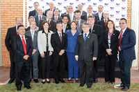 Reitor da Unifev participa de ato público com a presidente Dilma
