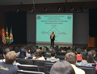 IV Ciclo Jurídico da Unifev é iniciado com palestra sobre investigação criminal