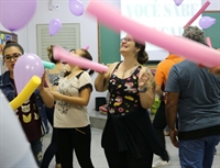 Alunos da Unifev transformam brincadeiras em aprendizagem na V Semana Pedagógica