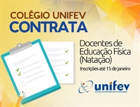 Colégio Unifev abre duas vagas para professores de natação