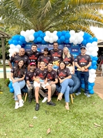 Festa Costelada Pro Tintas reúne 120 pessoas para a comemoração do Dia do Pintor